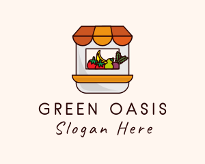 Fruit Vegetable Supermarket logo design