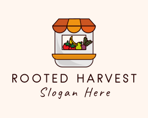 Fruit Vegetable Supermarket logo design