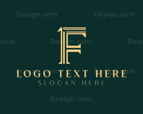 Legal Finance Consulting Firm Logo