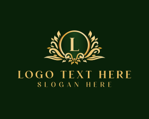 Ornament Floral Wreath logo