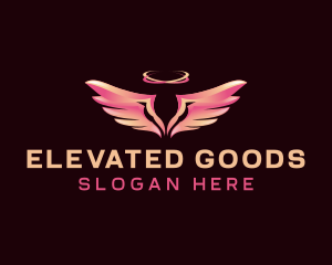 Guardian Angel Wings logo design