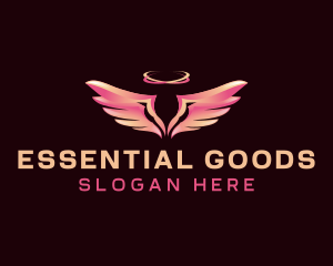 Guardian Angel Wings logo design