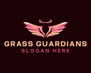 Guardian Angel Wings logo design