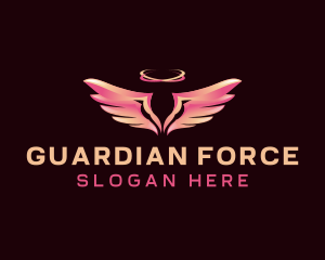 Guardian Angel Wings logo design