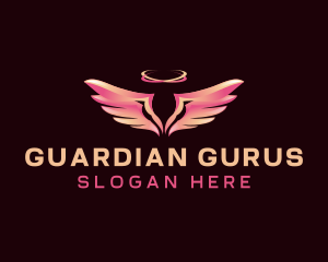 Guardian Angel Wings logo design