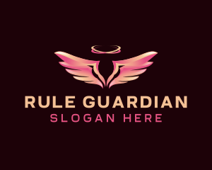 Guardian Angel Wings logo design