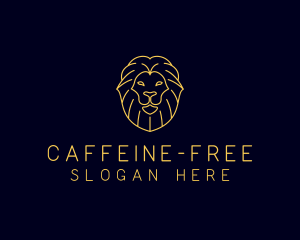 Wild Lion Animal logo design