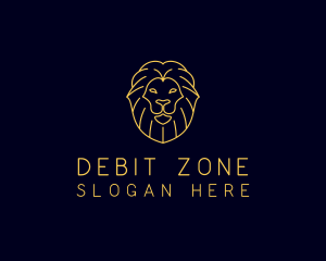 Wild Lion Animal logo design