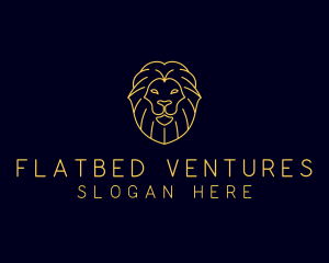 Wild Lion Animal logo design