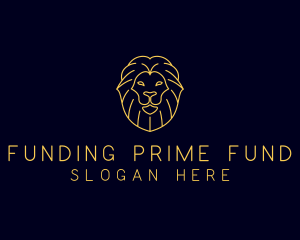 Wild Lion Animal logo design