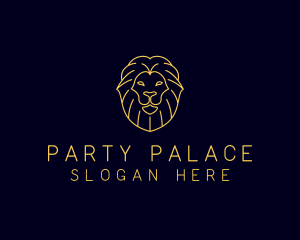 Wild Lion Animal logo design