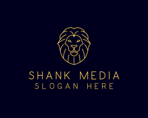 Wild Lion Animal logo design