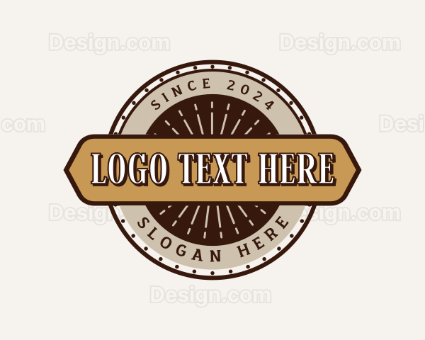 Vintage Retro Business Logo