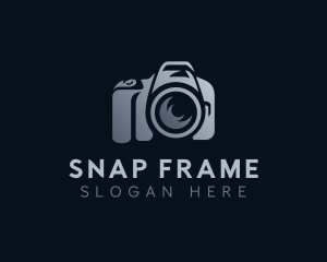 Photo Media Camera logo design