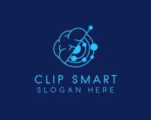 Brain Scan Orbit logo design