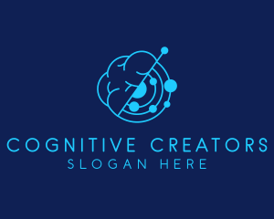 Brain Scan Orbit logo design