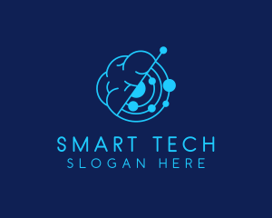 Brain Scan Orbit logo design