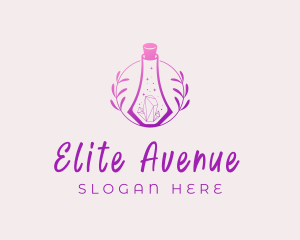 Jewelry Perfume Gemstone Bottle logo design