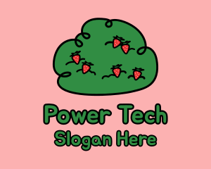 Strawberry Bush Doodle Logo