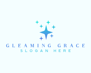 Sparkling Stars logo design