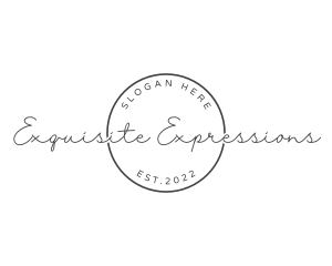 Luxury Calligraphy Firm logo