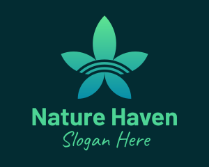 Natural Wellness Garden logo design