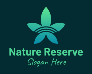 Natural Wellness Garden logo design