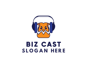 Monster Podcast Headset logo