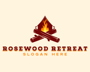 Camp Fire Wood logo