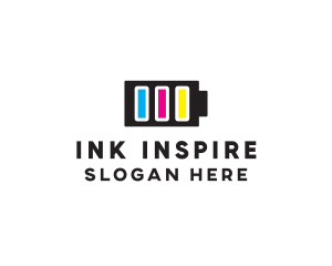 Battery Ink Printing  logo design