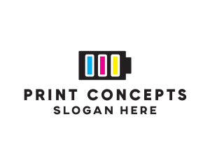 Battery Ink Printing  logo