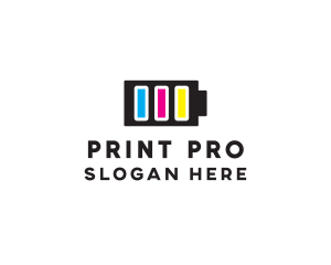 Battery Ink Printing  logo design