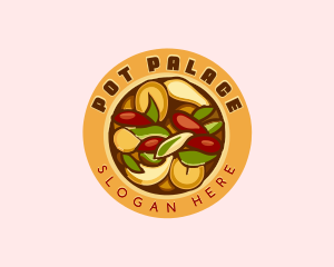 Hot Pot Dining Cuisine logo design