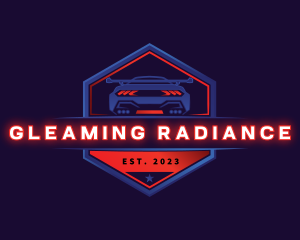 Neon Car Racing logo