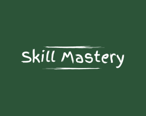 Education Chalk School Training logo