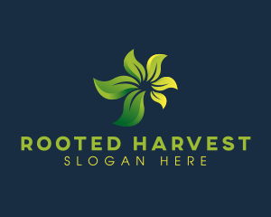 Organic Leaf Spa logo design