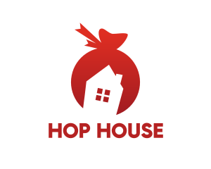 Red House Gift logo design