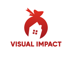 Red House Gift logo design