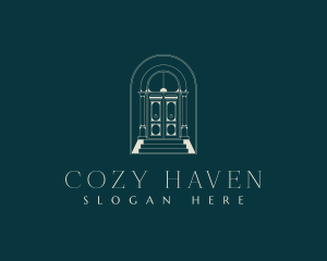 Victorian Door Hotel logo design