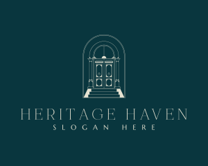 Victorian Door Hotel logo design