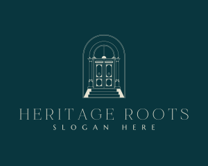 Victorian Door Hotel logo design