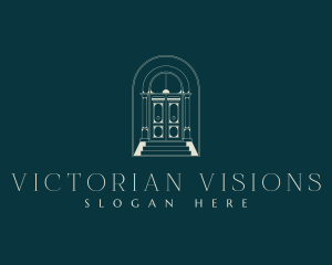 Victorian Door Hotel logo design