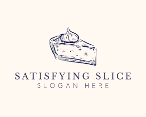 Pie Slice Dessert logo