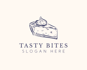 Pie Slice Dessert logo