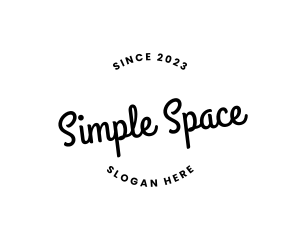 Stylish Simple Fashion logo design