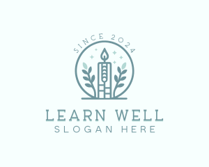 Candle Wellness Spa logo design