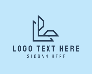 Professional Industrial Letter L Business logo