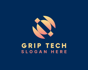 Generic Finance Tech logo design