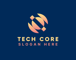 Generic Finance Tech logo design