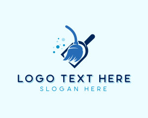 Janitorial Broom Cleaning logo